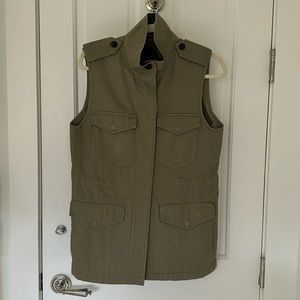 Rag & Bone military inspired vest; size small
